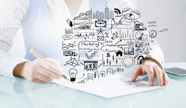 Benim büyük iş planı. Karışık teknik