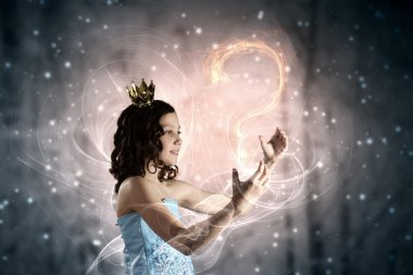 O şirin Prenses. Karışık teknik