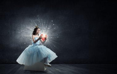 O şirin Prenses. Karışık teknik