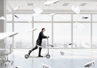 Beş dakika mola verin. Karışık teknik