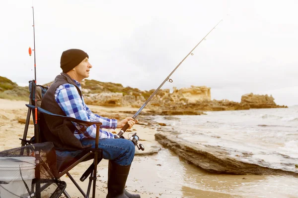 Picture of fisherman — Stock Photo, Image