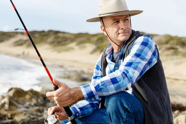 Picture of fisherman — Stock Photo, Image