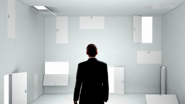 Çıkış yolu bulmaya çalışıyorum. Karışık ortam .