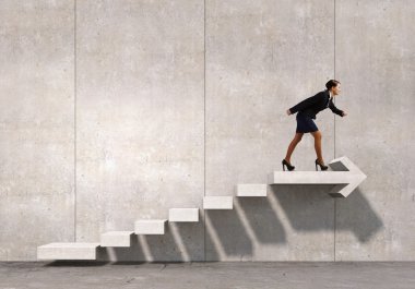 Kariyer basamaklarını. Karışık teknik