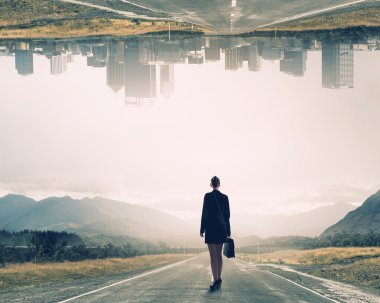 Başarı için yol. Karışık teknik