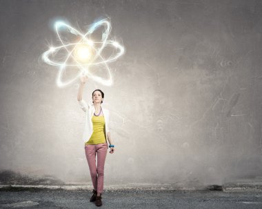 Bilim araştırma kavramı. Karışık teknik