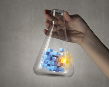 Kutu düşünme dışında. Karışık teknik