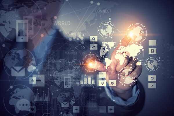 Using innovative technologies .  Mixed media