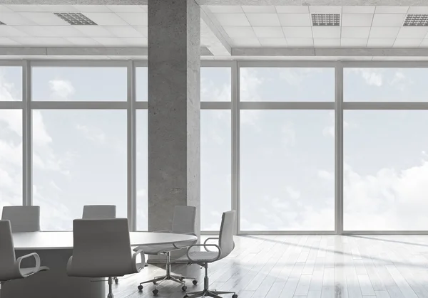 White office interior  . Mixed media — Stock Photo, Image
