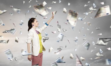 Başarı kavramı, para birimi ve piyango. Karışık teknik