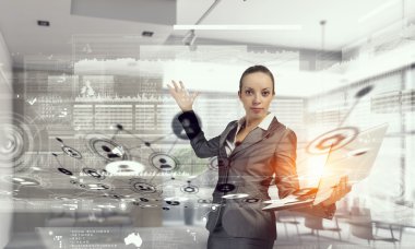 Kadın bu Yöneticisi. Karışık teknik