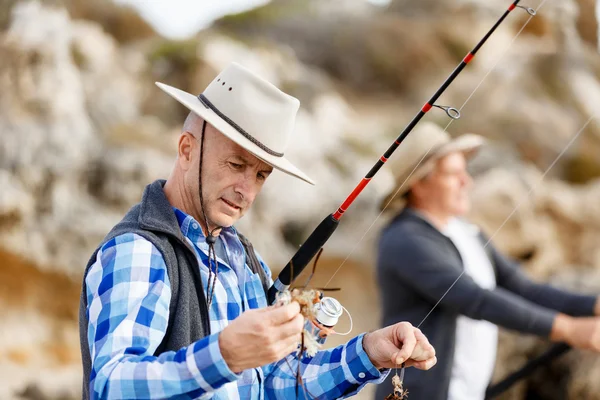 Immagine di pescatore — Foto Stock