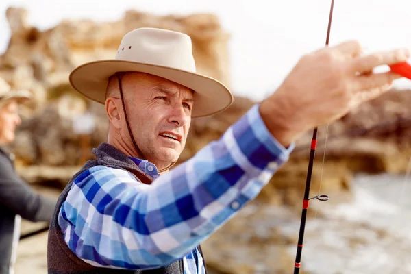 Imagem do pescador — Fotografia de Stock