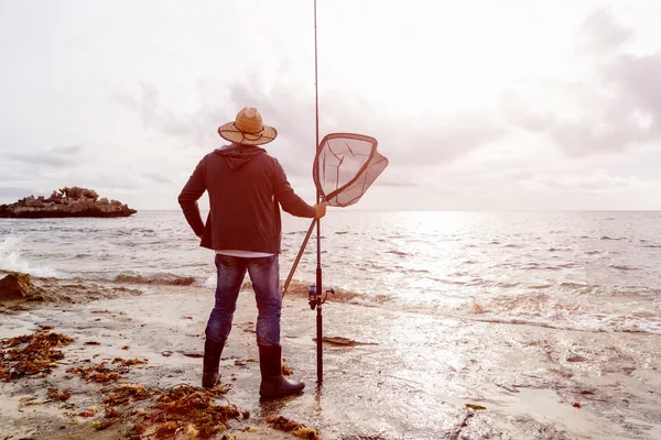 Immagine di pescatore — Foto Stock