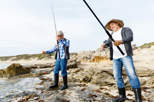 Immagine di pescatore — Foto Stock