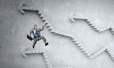 Kariyer basamaklarını. Karışık teknik