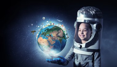 Uzay inceleyeceksiniz. Karışık teknik