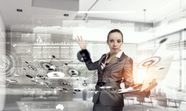 Kadın bu Yöneticisi. Karışık teknik