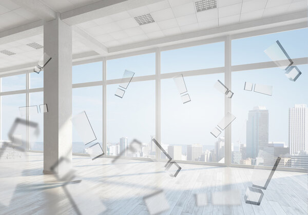 Символ валюты доллара. Смешанные медиа
