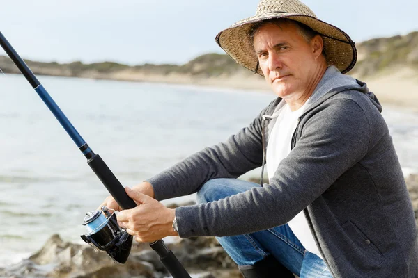 Picture of fisherman — Stock Photo, Image