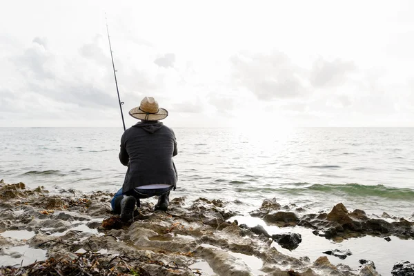 Immagine di pescatore — Foto Stock