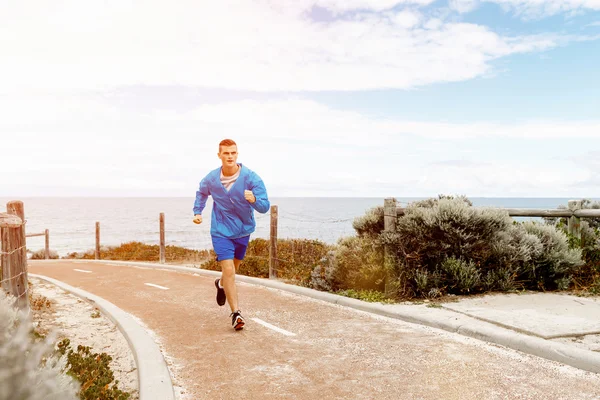 健康奔跑的人 — 图库照片