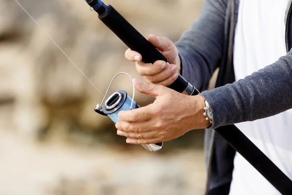 Immagine di pescatore — Foto Stock