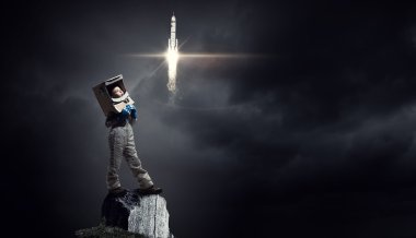 Uzay inceleyeceksiniz. Karışık teknik