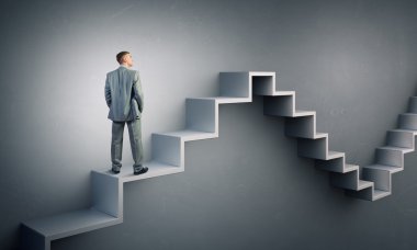 Kariyer basamaklarını. Karışık teknik