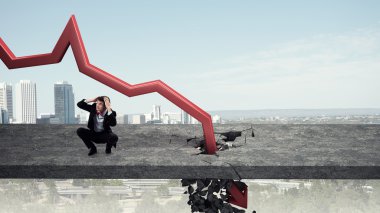 İş kavramı daraltın. Karışık teknik