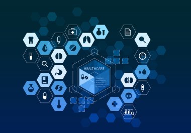 Nanoteknoloji tıp kavramı. Karışık teknik
