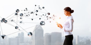 İş ve bağlantı teknolojileri. Karışık teknik