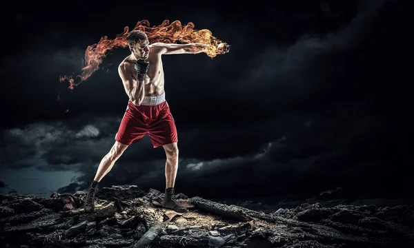 Savaşçı bilinçlendirilmesini açık kutu. Karışık teknik