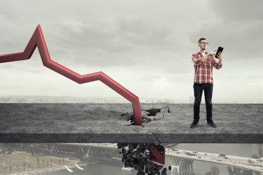İş kavramı daraltın. Karışık teknik