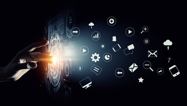 Virtual tehnologies in use . Mixed media