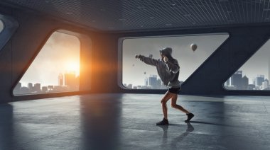 O bir şampiyon olacak. Karışık teknik