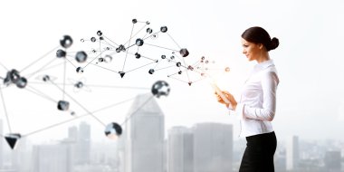 İş ve bağlantı teknolojileri. Karışık teknik