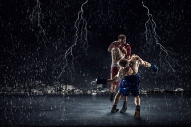 Kutusu savaşçıları bilinçlendirilmesini açık. Karışık teknik