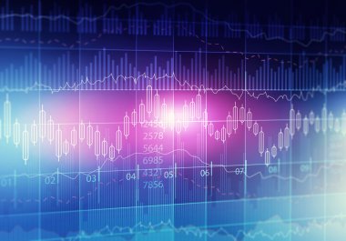 Ses ekolayzer arka plan. Karışık teknik