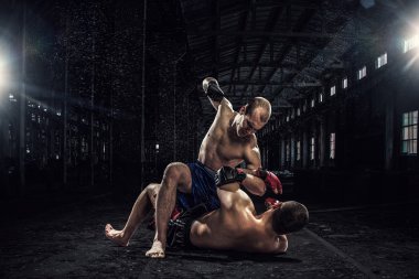 İki boksör Muharebesi. Karışık teknik