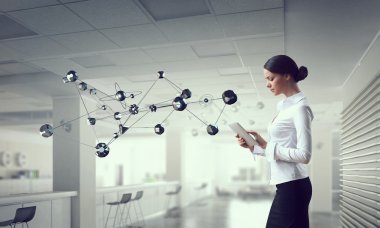 İş ve bağlantı teknolojileri. Karışık teknik