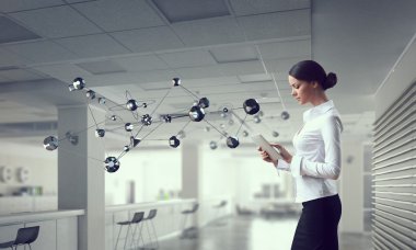 İş ve bağlantı teknolojileri. Karışık teknik