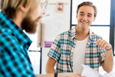Masada iki Ofis çalışanları