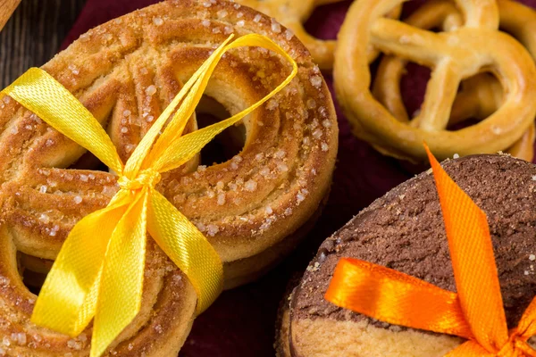 Biscuits on table — Stock Photo, Image