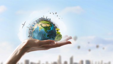 Gezegenimizi korumak. Karışık teknik