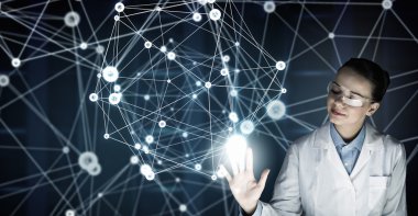 Bilim ve tıpta yenilikçi teknolojiler. Karışık ortam