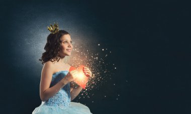 O küçük Prenses. Karışık teknik