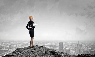 İnşaat geliştirme projesi. Karışık teknik