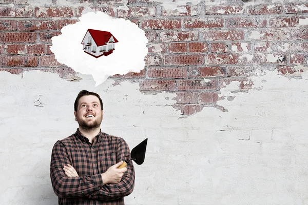 Tamirci iç aracıyla. Karışık teknik