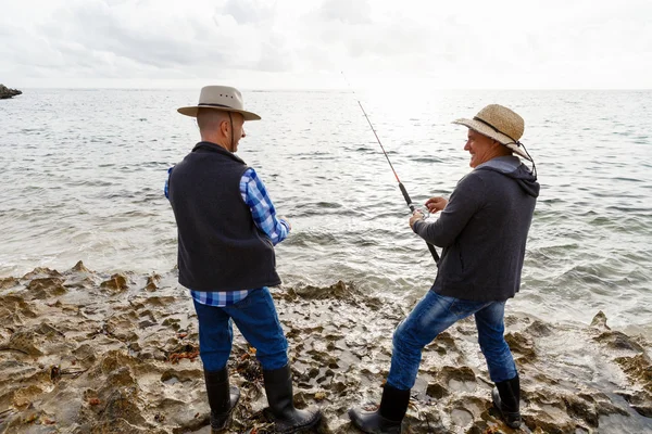 Immagine di pescatore — Foto Stock